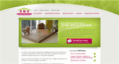 Desktop Screenshot of bmdbois.fr